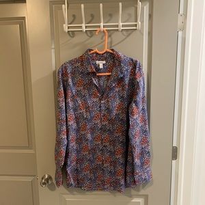 Bar III long sleeve button up men’s shirt size L